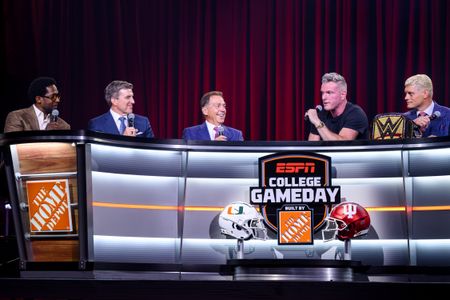 DESMOND HOWARD, RECE DAVIS, NICK SABAN, PAT MCAFEE, CODY RHODES