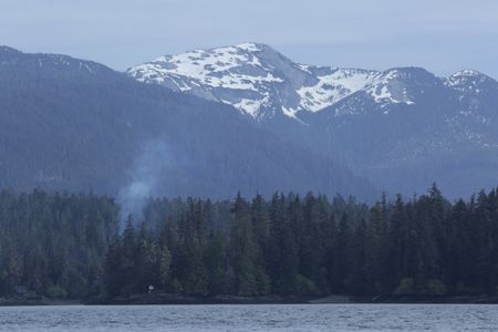 Calder Mountain overlooks Port Protection. (National Geographic/Charlie Barragan)