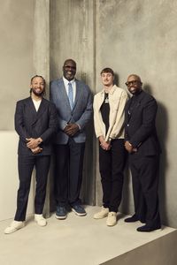 JALEN BRUNSON, SHAQUILLE O'NEAL, COOPER FLAGG, KENNY SMITH