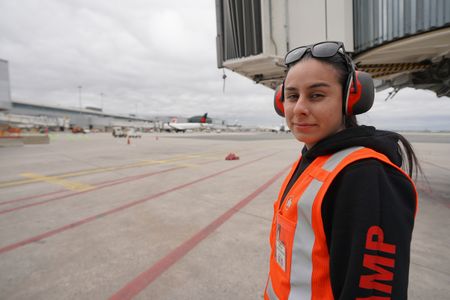 Cassandra Pineda, Lead Station Attendant at Air Canada. (Arrow International Media Ltd & Cantina Media)