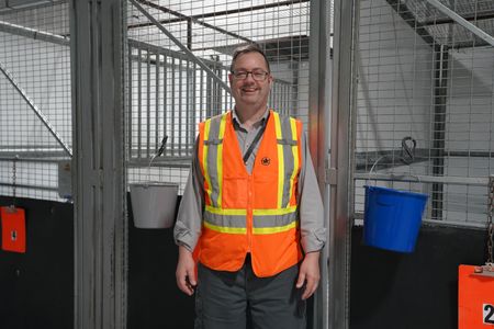 Justin Rulton, Customer Service Agent - Cargo, Air Canada. (Arrow International Media Ltd & Cantina Media)