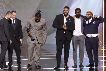 NICK SIRIANNI, SHANE GILLIS, JALEN CARTER, JORDAN MAILATA, JOSH SWEAT, DRUSKI