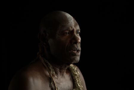 Marine Ecologist John Aini. (credit:  National Geographic/Lars Skree)