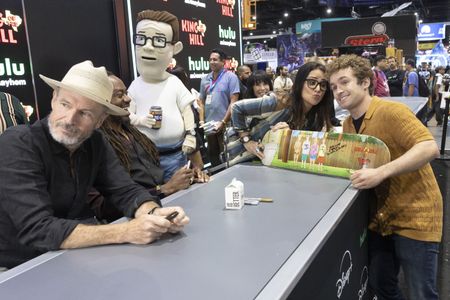 TOBY HUSS, SALADIN K. PATTERSON (EXECUTIVE PRODUCER), LAUREN TOM, PAMELA ADLON, SEAN GIAMBRONE