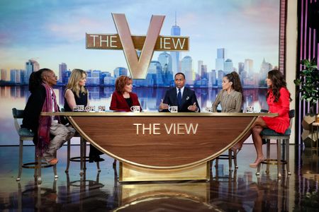 WHOOPI GOLDBERG, SARA HAINES, JOY BEHAR, STEPHEN A. SMITH, SUNNY HOSTIN, ALYSSA FARAH GRIFFIN