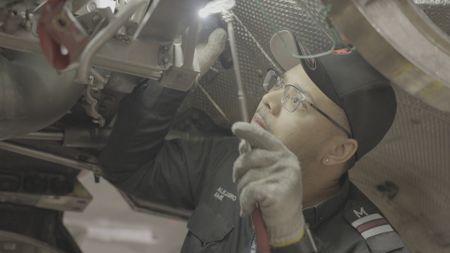 Alejandro Delapenha, Aircraft Maintenance Engineer at Air Canada. (Arrow International Media Ltd & Cantina Media)