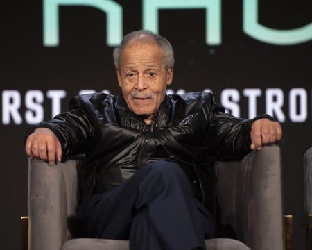 2024 TCA WINTER PRESS TOUR  - Ed Dwight from the “The Space Race” panel at the National Geographic presentation during the 2024 TCA Winter Press Tour at the Langham Huntington on February 8, 2024 in Pasadena, California. (National Geographic/PictureGroup)