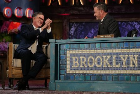 STEPHEN COLBERT, JIMMY KIMMEL