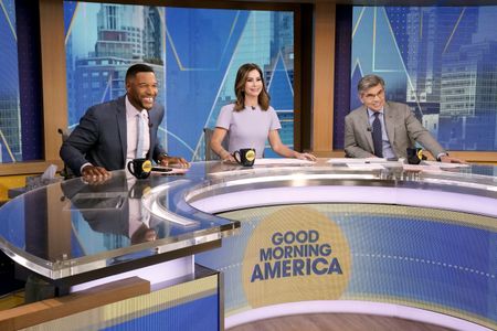 MICHAEL STRAHAN, REBECCA JARVIS, GEORGE STEPHANOPOULOS