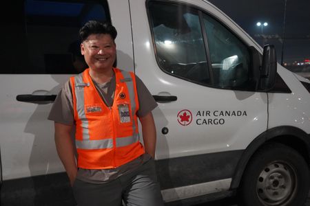 Mark Mitra, Station Attendant - Cargo at Air Canada. (Arrow International Media Ltd & Cantina Media)