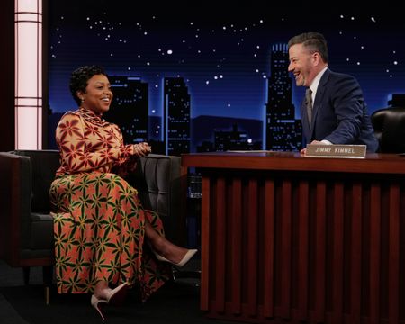 QUINTA BRUNSON, JIMMY KIMMEL