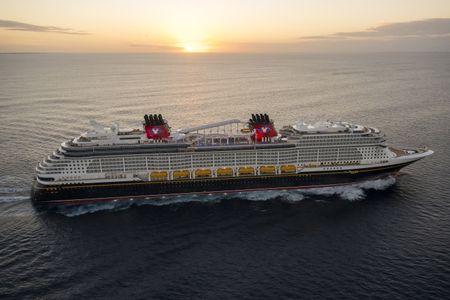 The Disney Treasure, Disney Cruise Line’s newest ship, will embark on its maiden voyage Dec. 21, 2024, followed by an inaugural season of seven-night itineraries to the Eastern and Western Caribbean from Port Canaveral, Florida. Adventure serves as the architectural and thematic foundation of the ship, in honor of Walt Disney’s legendary passion for travel and exploration. (credit: Disney/Kent Phillips)