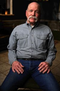Mike Shannon is pictured in close-up portrait during the production of National Geographic's Oklahoma City Bombing: One Day In America. Shannon was a Special Operations Chief in the Oklahoma City Fire Department and was one of the first firefighters on the scene and oversaw the technical rescue and recovery in the days and weeks after. On April 19, 1995, America experienced the deadliest domestic terror attack in its history. Thirty years later, this series tells the story of that day told only by those who lived through it – the people of Oklahoma. (National Geographic/Brandon Widener)