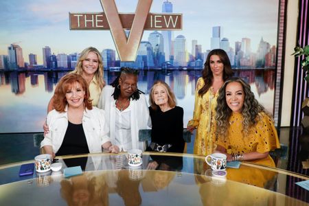 JOY BEHAR, SARA HAINES, WHOOPI GOLDBERG, GLORIA STEINHAM, ALYSSA FARAH GRIFFIN, SUNNY HOSTIN