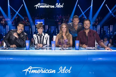 LIONEL RICHIE, PAULA ABDUL, CARRIE UNDERWOOD, RYAN SEACREST, LUKE BRYAN