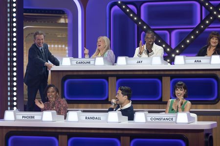 TOP: MARTIN SHORT, CAROLINE RHEA, JAY PHAROAH, ANA GASTEYER
BOTTOM: PHOEBE ROBINSON, RANDALL PARK, CONSTANCE ZIMMER