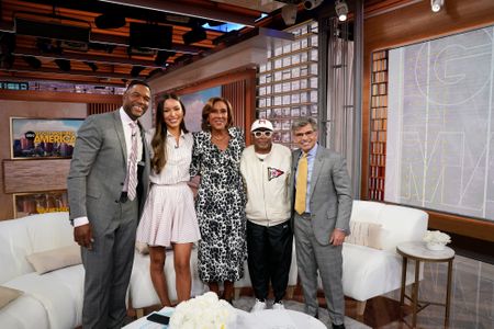 MICHAEL STRAHAN, ILFENESH HADERA, ROBIN ROBERTS, SPIKE LEE, GEORGE STEPHANOPOULOS
