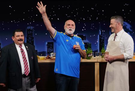 GUILLERMO RODRIGUEZ, CHEF JOSÉ ANDRÉS, JIMMY KIMMEL 