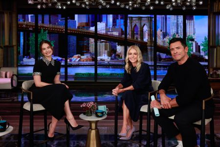 LILY JAMES, KELLY RIPA, MARK CONSUELOS