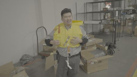 Melvin Quan, Stockkeeper at Air Canada.
(Arrow International Media Ltd & Cantina Media)