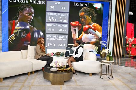 TAMRON HALL, CLARESSA SHIELDS