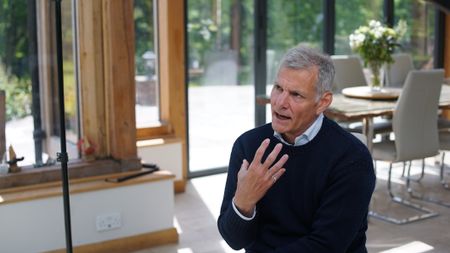John Peter pictured during an interview for Missing: Presumed Dead. (© Spirit Media Studios Limited)