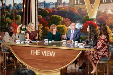 WHOOPI GOLDBERG, SARA HAINES, JOY BEHAR, ANDREW CUOMO, SUNNY HOSTIN, ALYSSA FARAH GRIFFIN