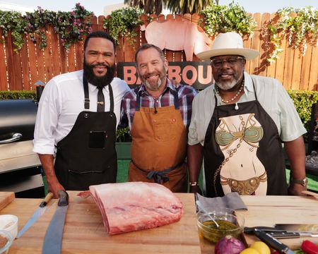 ANTHONY ANDERSON, ADAM PERRY LANG, CEDRIC THE ENTERTAINER (AC BARBEQUE)
