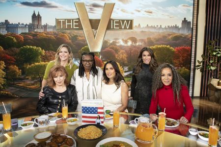 JOY BEHAR, SARA HAINES, WHOOPI GOLDBERG, PADMA LAKSHMI, ALYSSA FARAH GRIFFIN, SUNNY HOSTIN