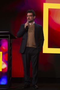 2024 TCA WINTER PRESS TOUR  - Joe Lewis from the “Legends” panel at the National Geographic presentation during the 2024 TCA Winter Press Tour at the Langham Huntington on February 8, 2024 in Pasadena, California. (National Geographic/PictureGroup)