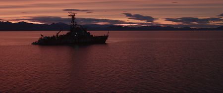 Sea Shepherd Vessel in the coastal waters of San Felipe. (photo credit: National Geographic)