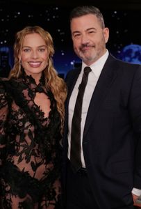 MARGOT ROBBIE, JIMMY KIMMEL 