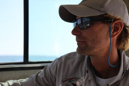 Greg Metzger looiking out to sea. (National Geographic/Mariana Kneppers)