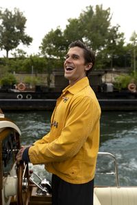 Antoni Porowski takes a boat down the Seine in National Geographic's Best of the World with Antoni Porowski. (National Geographic/Puxan Photo)
