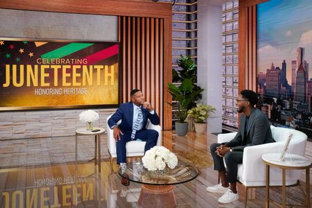 MICHAEL STRAHAN, GARRISON HAYES