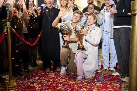 ROBERT IRWIN, ALIX EARLE, JORDAN CHILES, ALAN BERSTEN, WITNEY CARSON, DANIELLA KARAGACH, EZRA SOSA, DYLAN EFRON