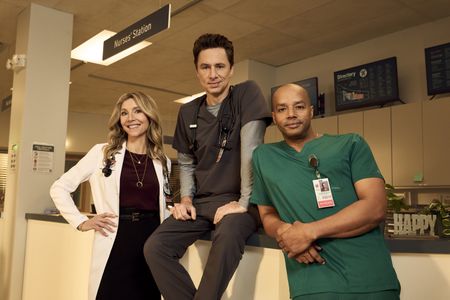 SARAH CHALKE, ZACH BRAFF, DONALD FAISON