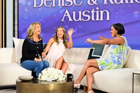 DENISE AUSTIN, KATIE AUSTIN, TAMRON HALL