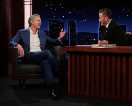 GOV. GAVIN NEWSOM, JIMMY KIMMEL