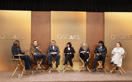 JACQUELINE COLEY (MODERATOR), CONAN O’BRIEN, RAJ KAPOOR (EXECUTIVE PRODUCER & SHOWRUNNER), KATY MULLAN (EXECUTIVE PRODUCER), MISTY BUCKLEY (PRODUCTION DESIGNER), MICHAEL BEARDEN (MUSIC DIRECTOR), MANDY MOORE (SUPERVISING CHOREOGRAPHER)