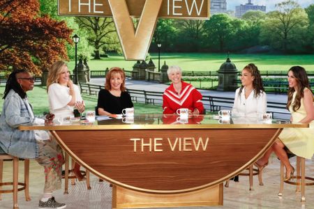 WHOOPI GOLDBERG, SARA HAINES, JOY BEHAR, MEGHAN RAPINOE, SUNNY HOSTIN, ALYSSA FARAH GRIFFIN
