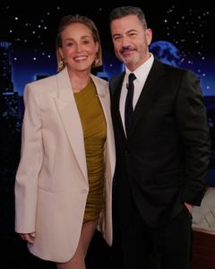 SHARON STONE, JIMMY KIMMEL