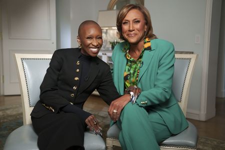 CYNTHIA ERIVO , ROBIN ROBERTS 