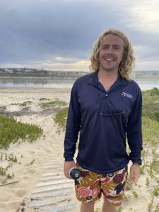 Lian Combrinck at Stilbaai. (National Geographic/Robert Cowling)