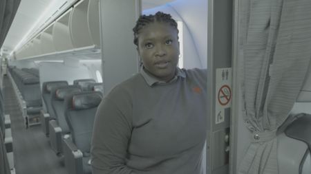 Tiffany Channer, Cabin Service and Grooming Attendant at Air Canada. (Arrow International Media Ltd & Cantina Media)
