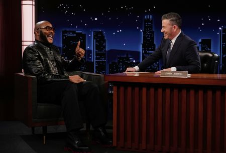 TYLER PERRY, JIMMY KIMMEL 