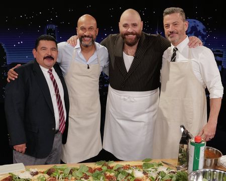 GUILLERMO RODRIGUEZ, KEEGAN-MICHAEL KEY, CHEF CHRISTIAN PETRONI, JIMMY KIMMEL