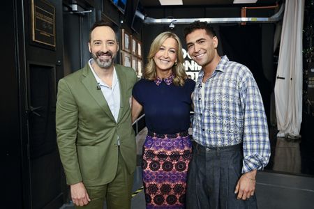 TONY HALE, LARA SPENCER, EZRA SOSA