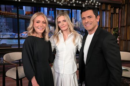 KELLY RIPA, MICHELLE PFEIFFER, MARK CONSUELOS