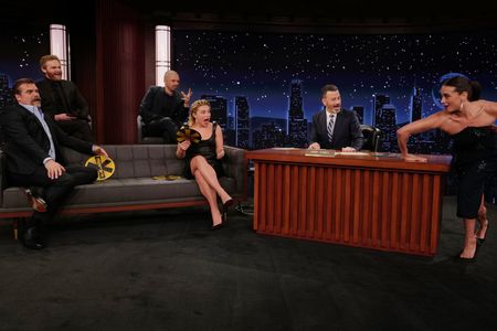 DAVID HARBOUR, WYATT RUSSELL, SEBASTIAN STAN, FLORENCE PUGH, JIMMY KIMMEL, HANNAH JOHN-KAMEN